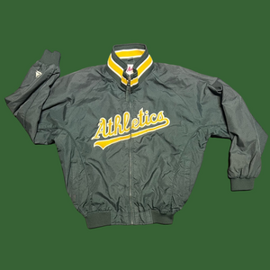 Oakland Athletics* Majestic Vintage Youth Baseball Jacket